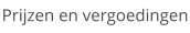 Prijzen en vergoedingen