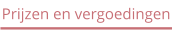 Prijzen en vergoedingen